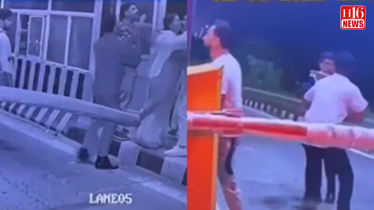 Miscreants trash toll booth workers at Ghaziabad’s Bhojpur Toll Plaza